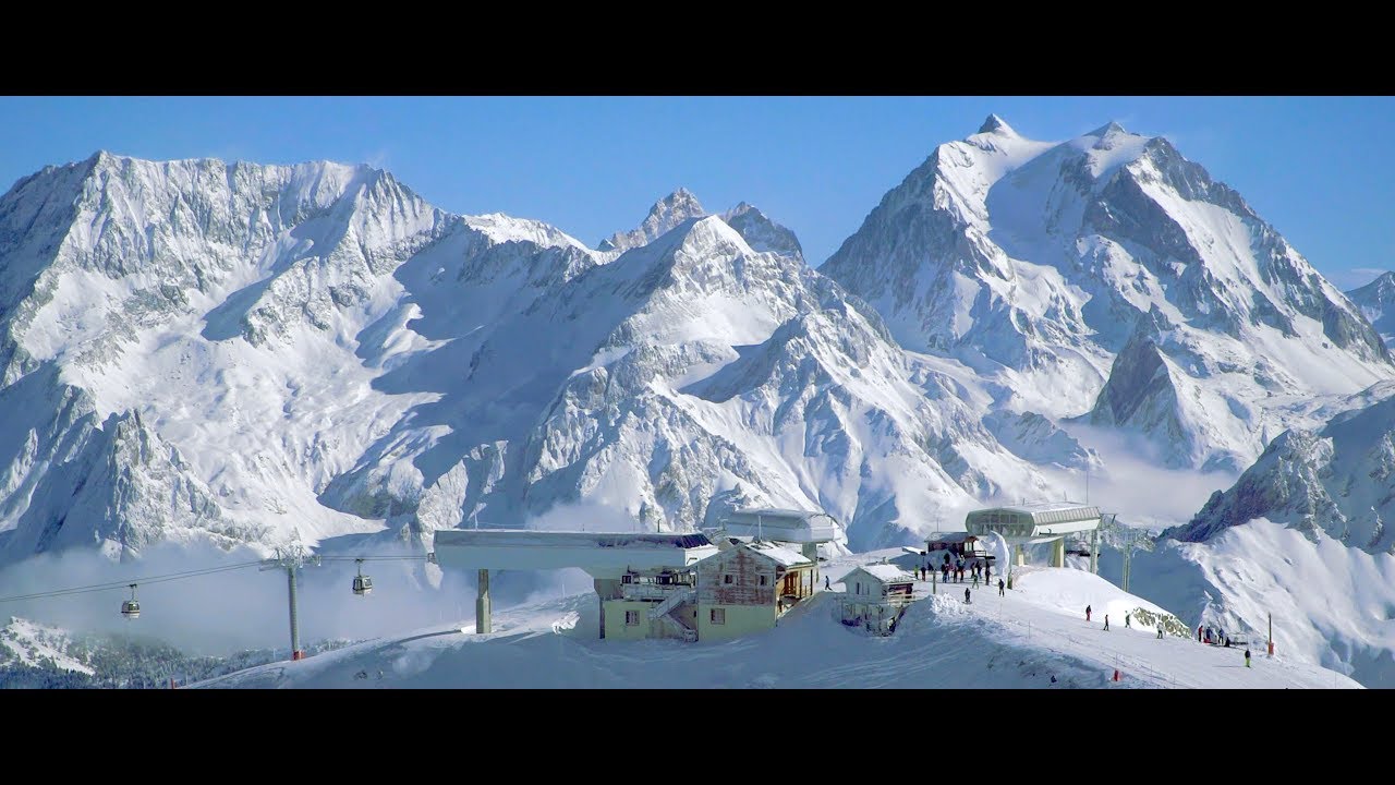 SKIING THE 3 VALLEYS RESORT