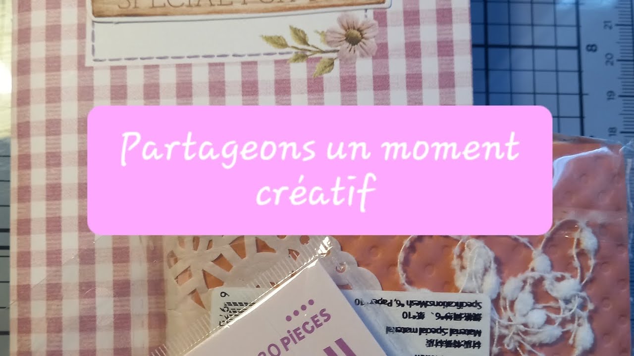 Partageons un moment créatif ! Art collage 🥰💕💗 