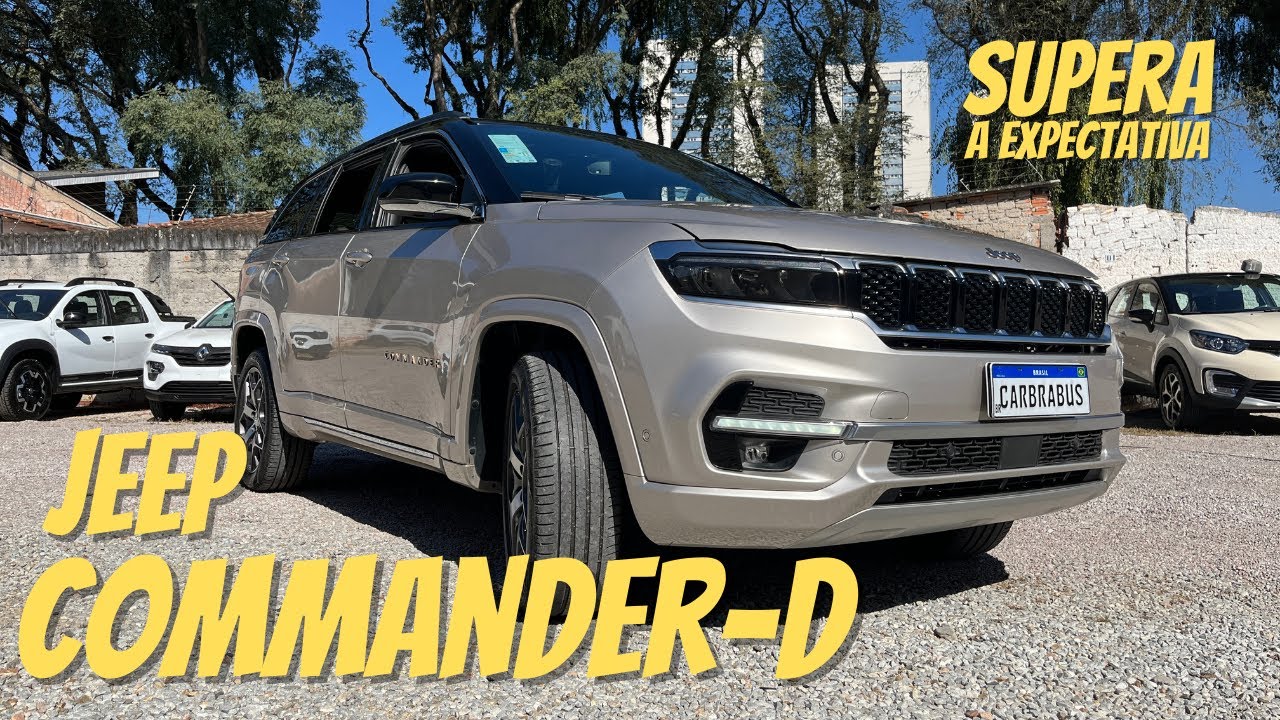 Jeep COMMANDER passa por cima da Hilux SW4 se tornando líder da categoria dos D-SUVs