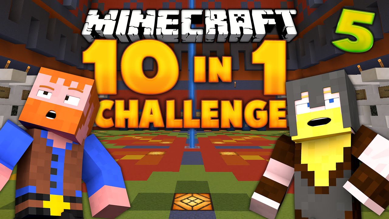 Minecraft ★ Испытание 10 в 1 II (Эпизод 5) — Тупой против ещё тупее