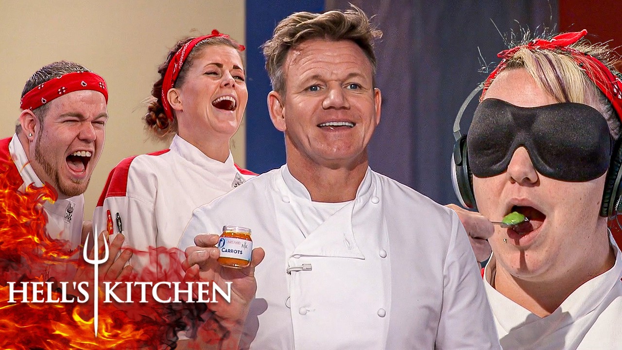 Chef Ramsay's Impressed by a Perfect Start to the Blind Taste Test | Hell's Kitchen