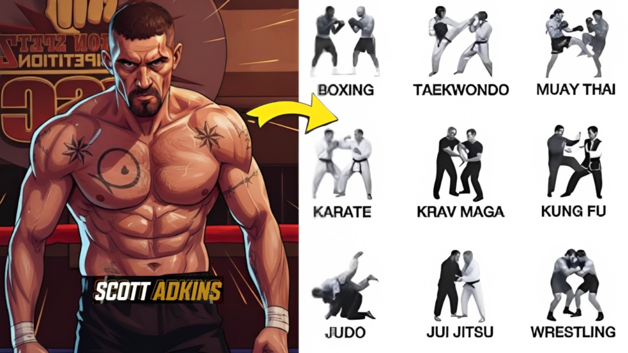Las Artes Marciales que Domina SCOTT ADKINS Explicadas en 10 minutos