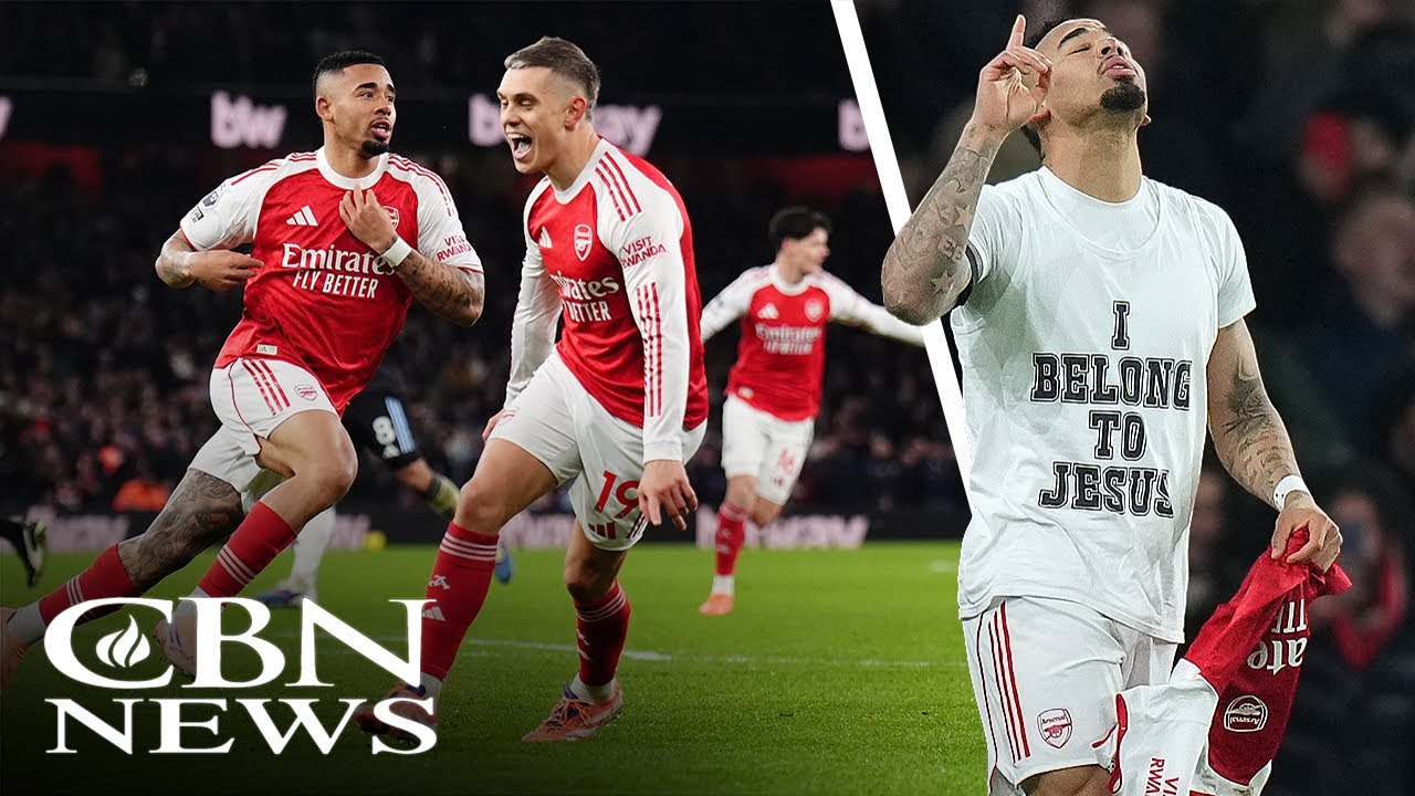 Arsenal Soccer Star Gabriel Jesus Doesn't Hold Back About His Faith