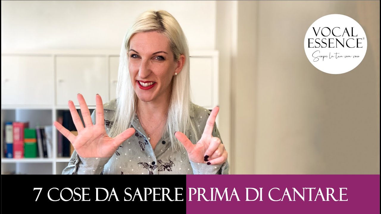 7 cose da sapere PRIMA DI CANTARE!