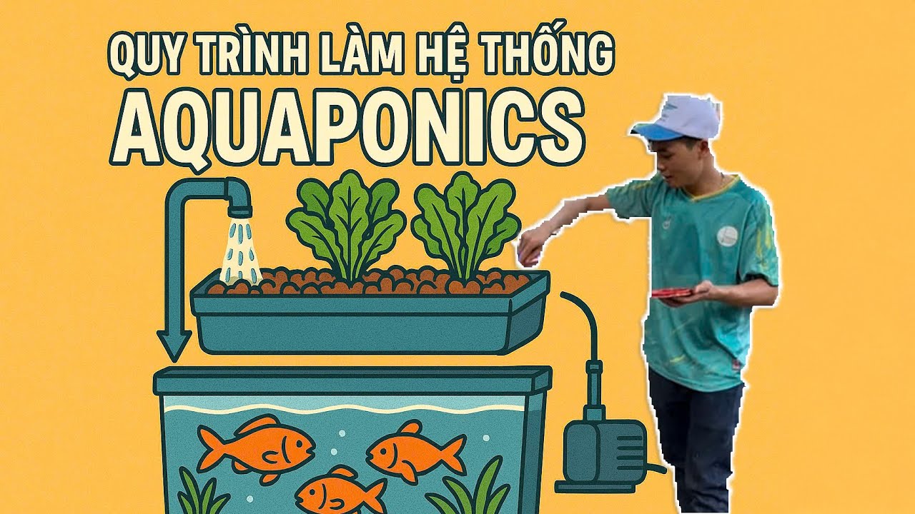 Aquaponics system process Hà Giang