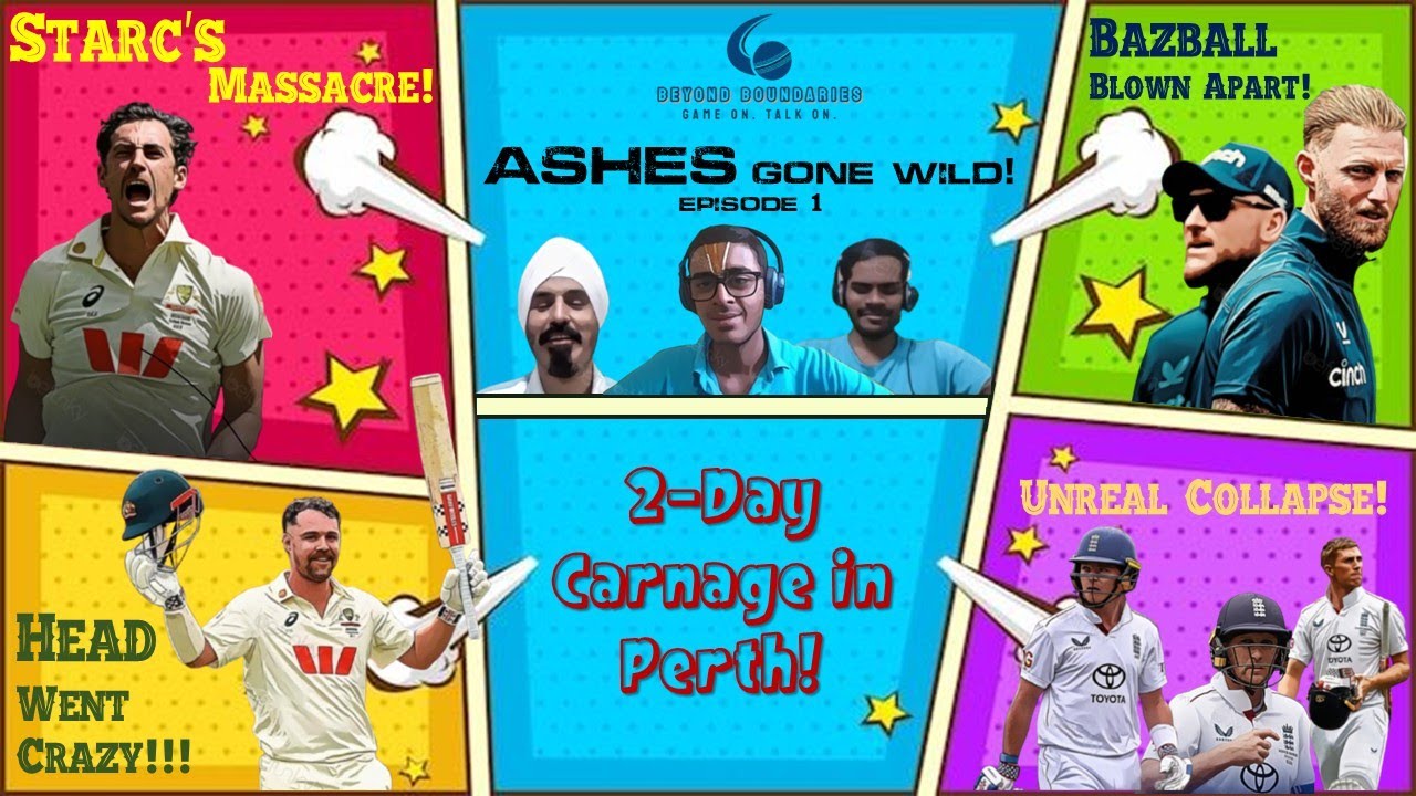 Ashes Gone Wild: 1st Test Review and a Warning for Brisbane!