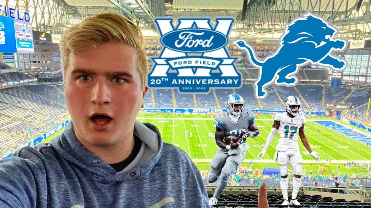 3rd Down Town! Stadium Vlog #8- Detroit Lions | Ford Field