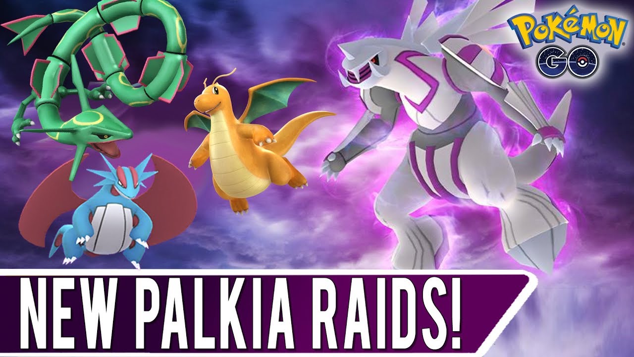 New Palkia Raids in Pok&eacute;mon GO! Walking Raid Train in Downtown Sacramento