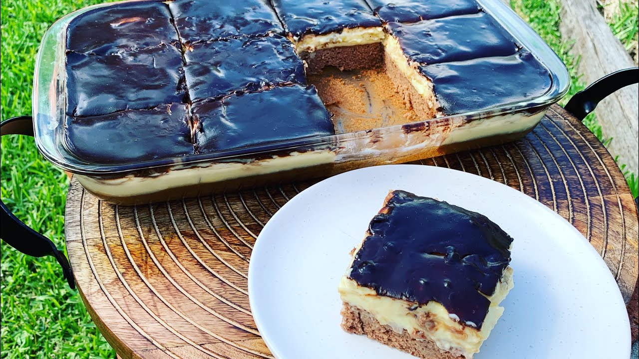 Banana Kocke Kolač | Banana Squares Cake, Deliciously tasty