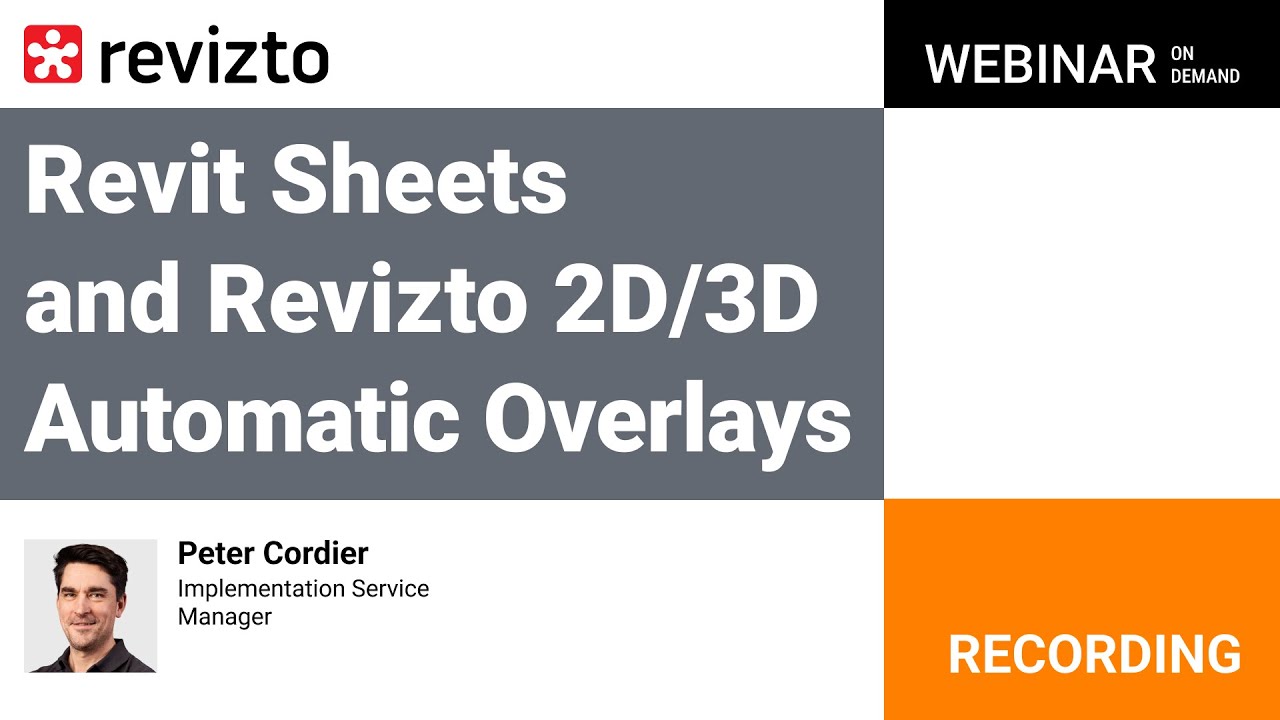 Revit sheets and Revizto 2D/3D automatic overlays  - EMEA, December 25, 2024
