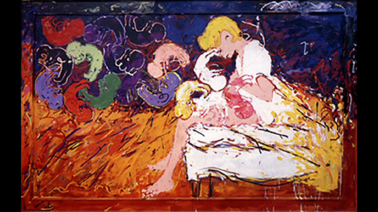 Mario Schifano 馬里奧·奇法奴 (1934-1998) Pop Art Art Informel Italian