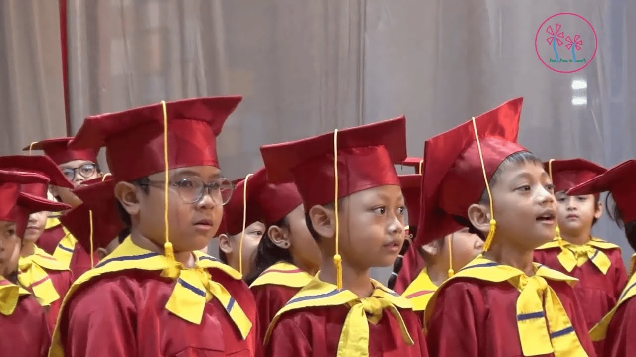 EvFiA LAND School Serang's KG-B S.Y. 2023-2024 Graduation