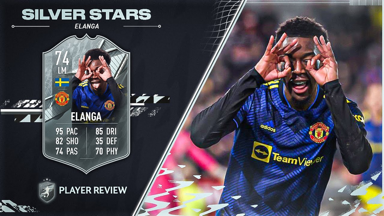 WOW! HE'S SICK! 74 SILVER STARS ANTHONY ELANGA PLAYER REVIEW - FIFA 22 ULTIMATE TEAM