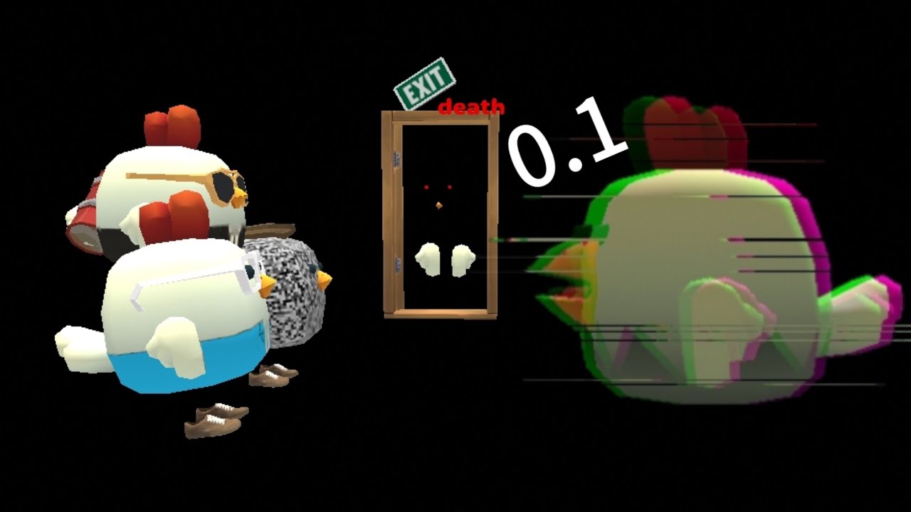 Тупой читер в chicken gun 0.1:  детство антибанерщиков.