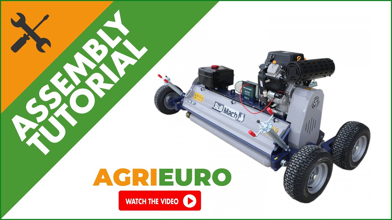 BullMach PAN 150 L ATV-mounted Petrol Rough Cut Mower - Assembly tutorial