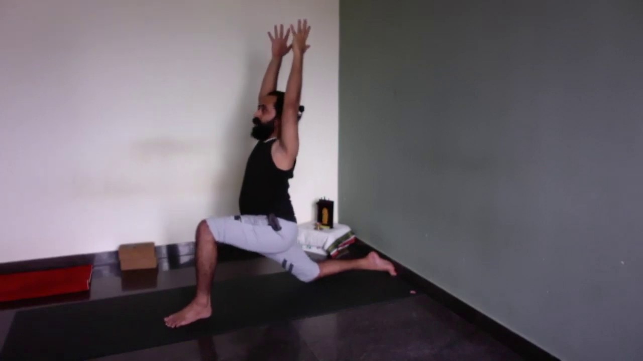 Yoga Wall Sequence Online Full class with Yogacharya Rakesh