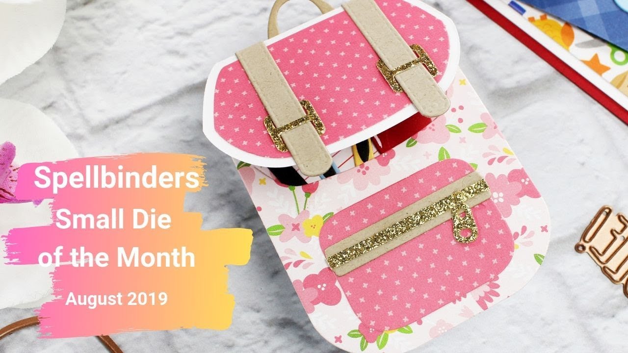 Spellbinders Small Die of the Month | August 2019