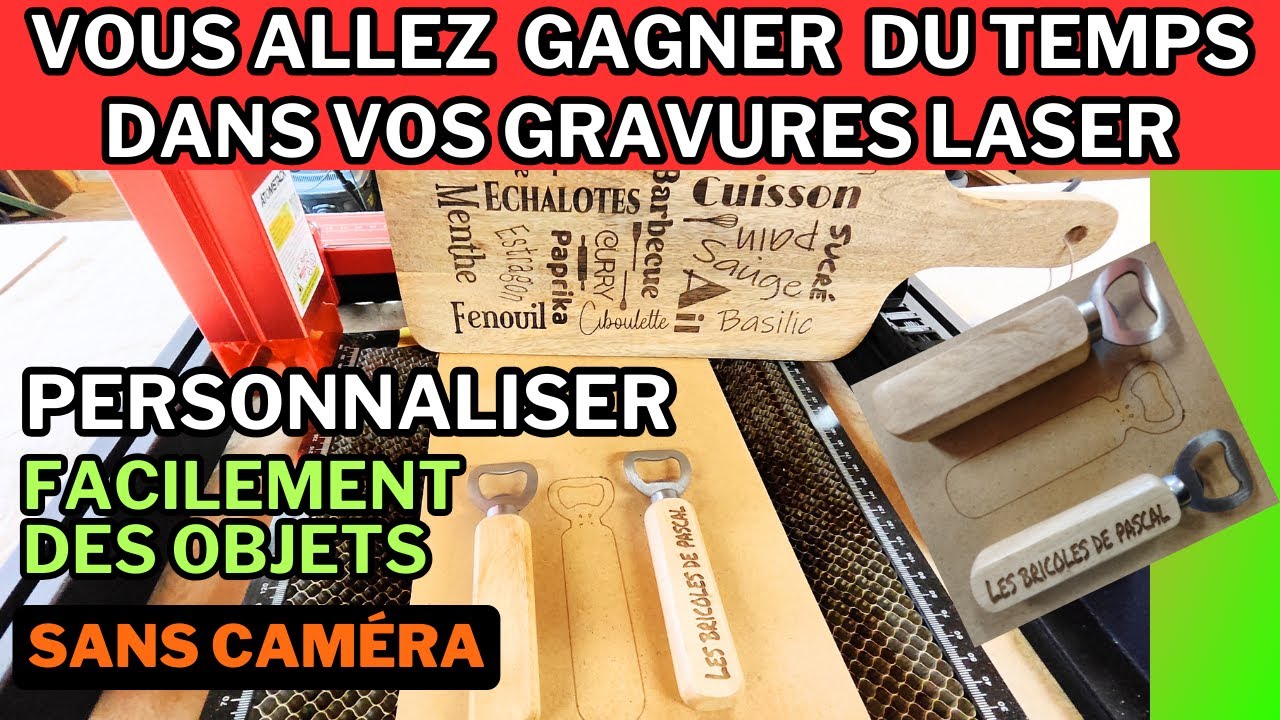 Gravure laser .Comment personnaliser facilement les objets