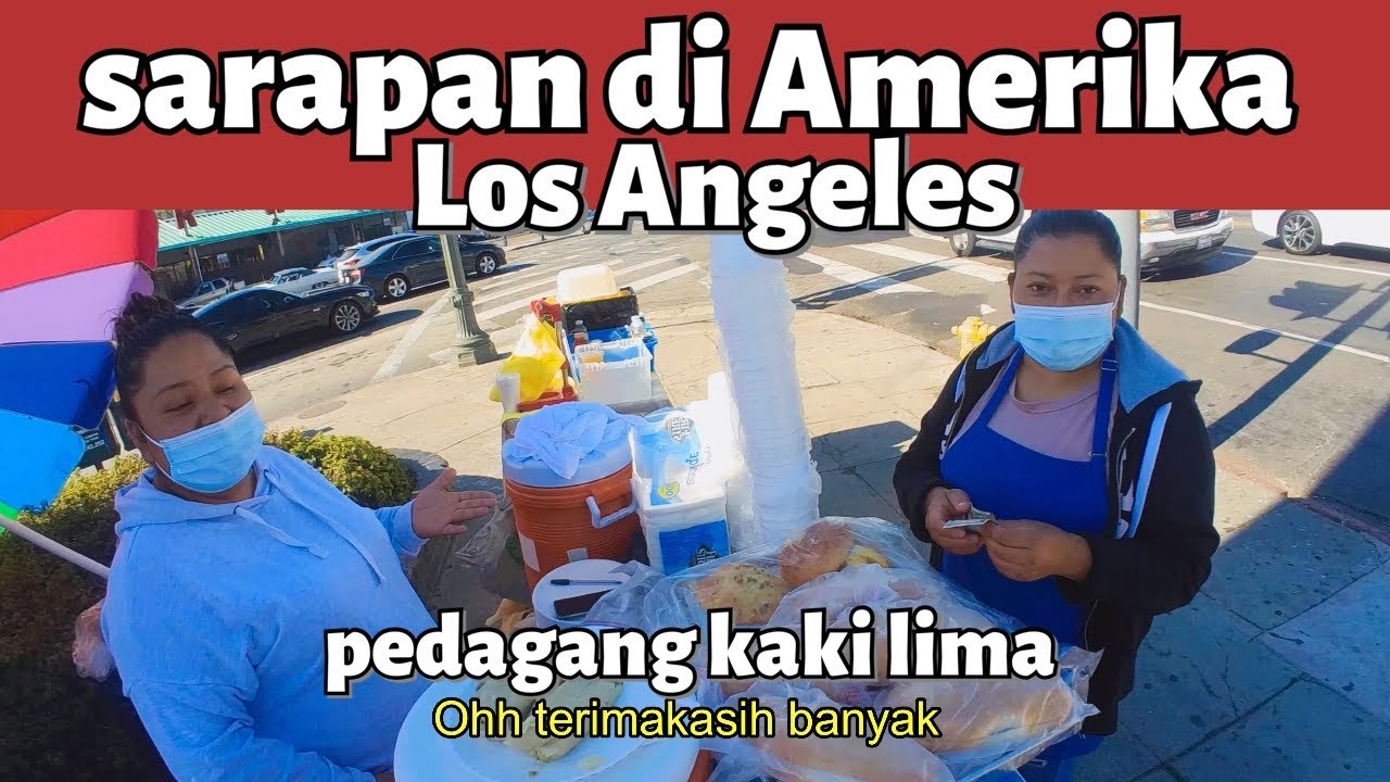 SARAPAN PAGI ALA ORANG HISPANIC AMERIKA + TOKO TERMURAH DI LOS ANGELES | Tips Hemat di Amerika