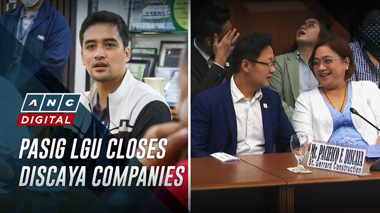 Pasig City orders closure of Discaya companies over P1.1-B unpaid taxes | ANC