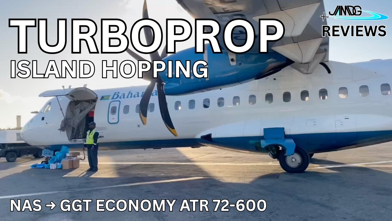 ABORTED TAKEOFF!! | BahamasAir ATR 72-600 Economy | NAS-GGT | JAaMDG Reviews