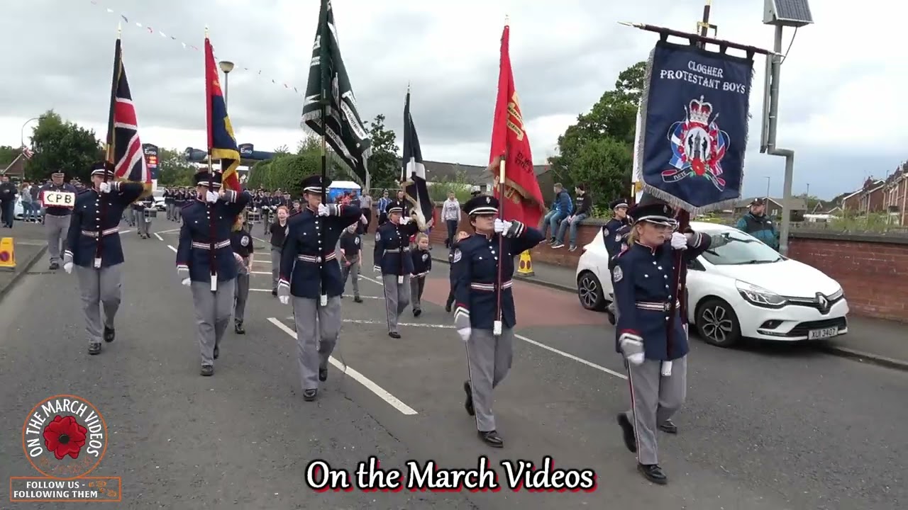 Clogher Protestant Boys @ their own parade 2024
