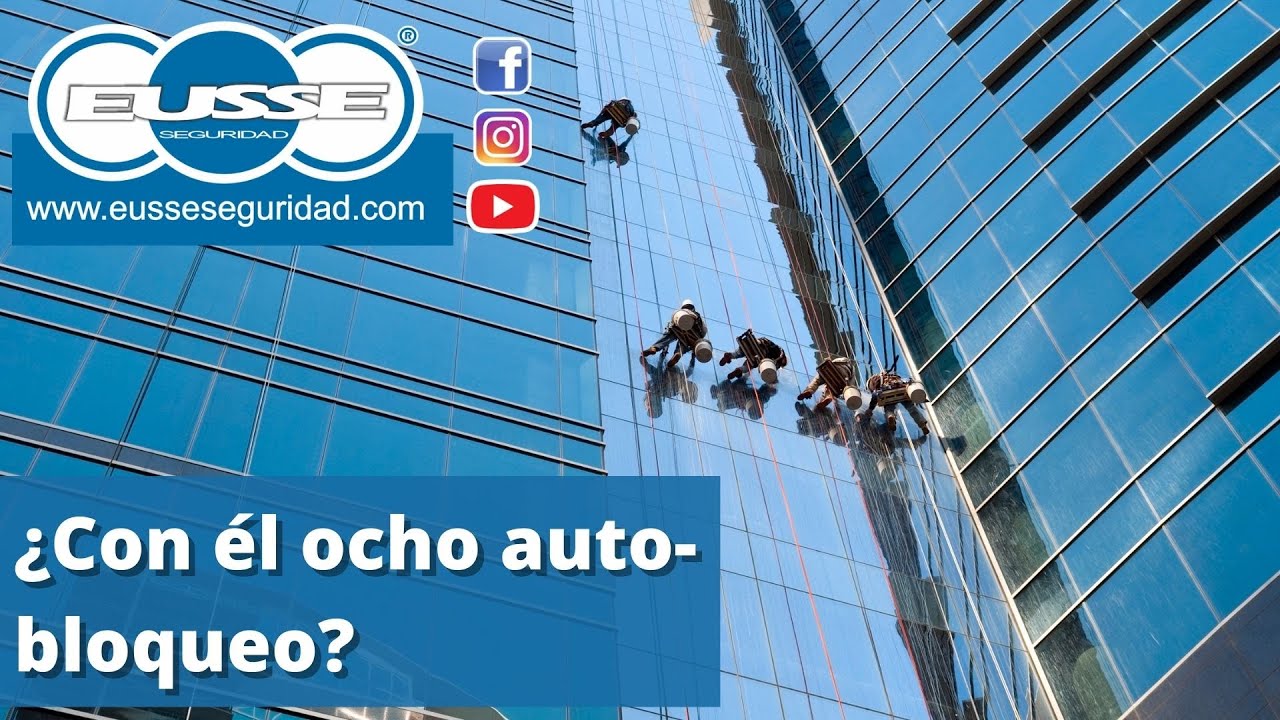 Descendedor ocho auto bloqueante??? anti panico???