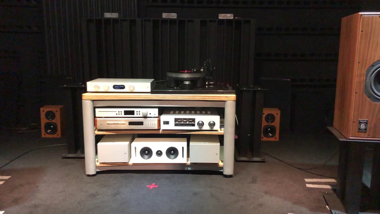 Harbeth super hl5 plus 40th +audiolab 8300a+TT3