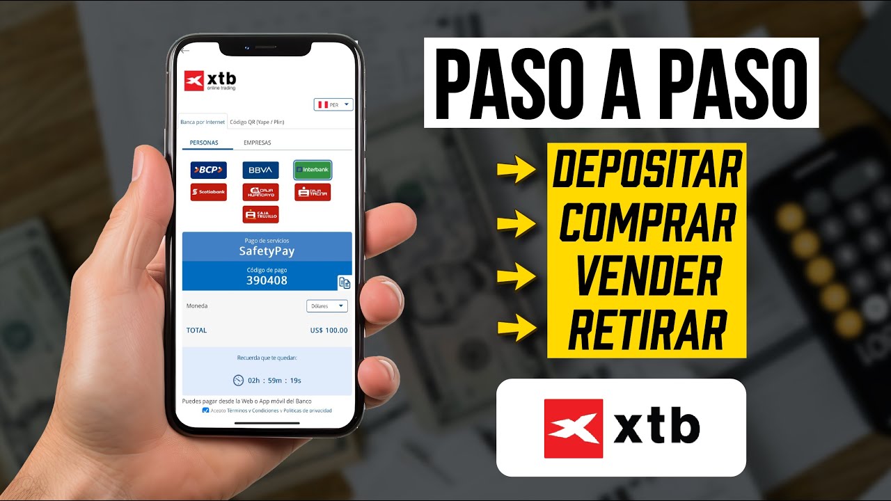 COMO ⬆️&nbsp;DEPOSITAR y ⬇️&nbsp;RETIRAR tu dinero de XTB ✅&nbsp;GUIA PASO A PASO ✅