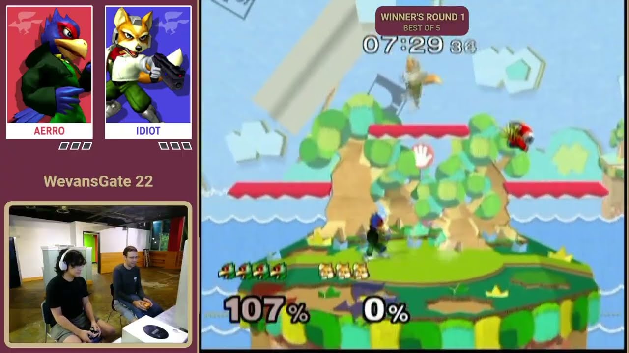 WevansGate 22 1/7/26 - WR1 - Aerro (Falco) Vs. Idiot (Fox)