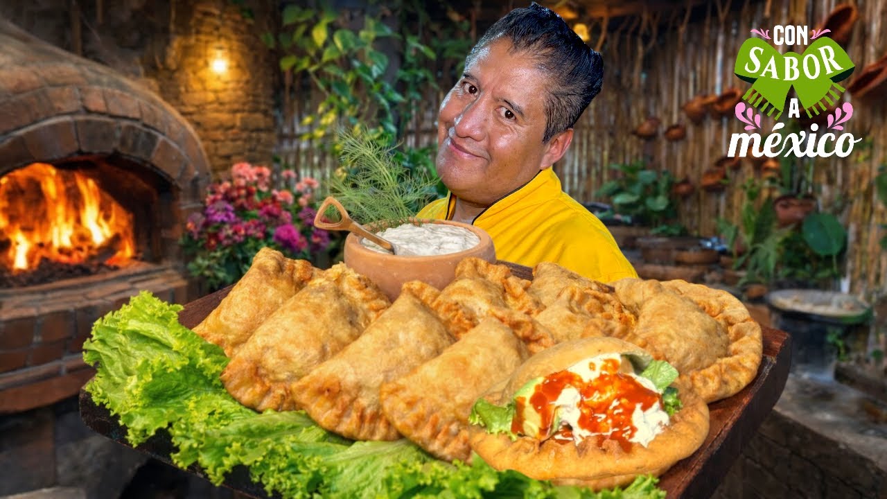 Crujientes Y Tradicionales EMPANADAS DE CAMARÓN | #ConSaborAMexico 