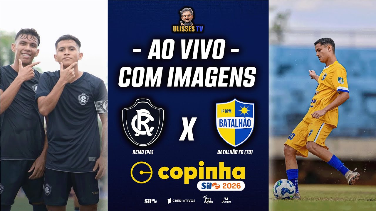 JOGO COMPLETO: REMO X BATALH&Atilde;O | COPINHA SIL 2026 | 1&ordf; RODADA | ULISSES TV