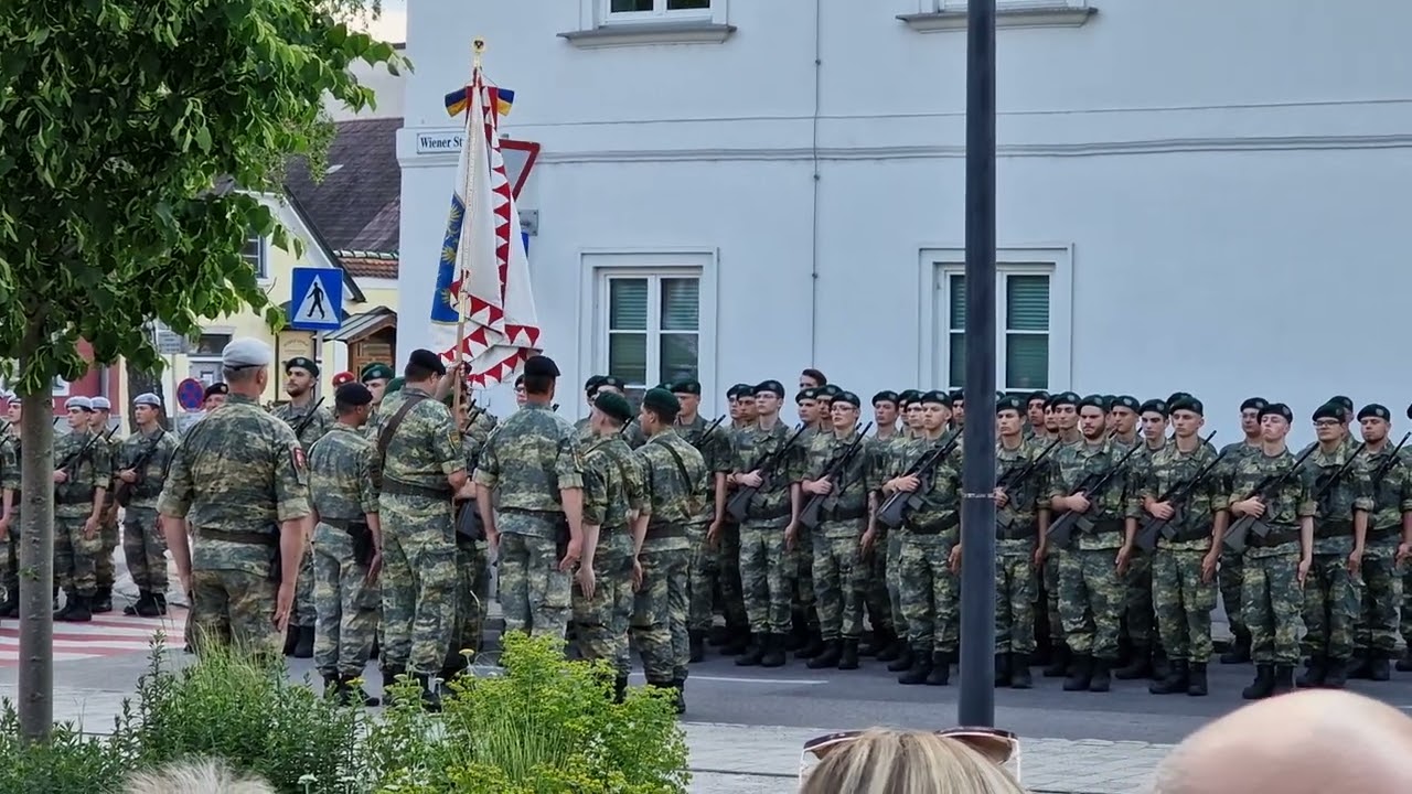 Austrian Army swearing in- Bad Fischau 01.06.2023