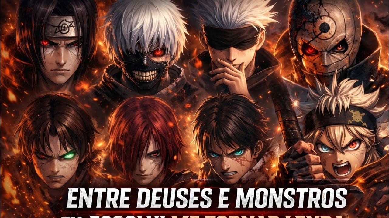 ENTRE DEUSES E MONSTROS — A LENDA QUE SOBREVIVEU(Rap Geek / Trap Épico Cinematográfico)