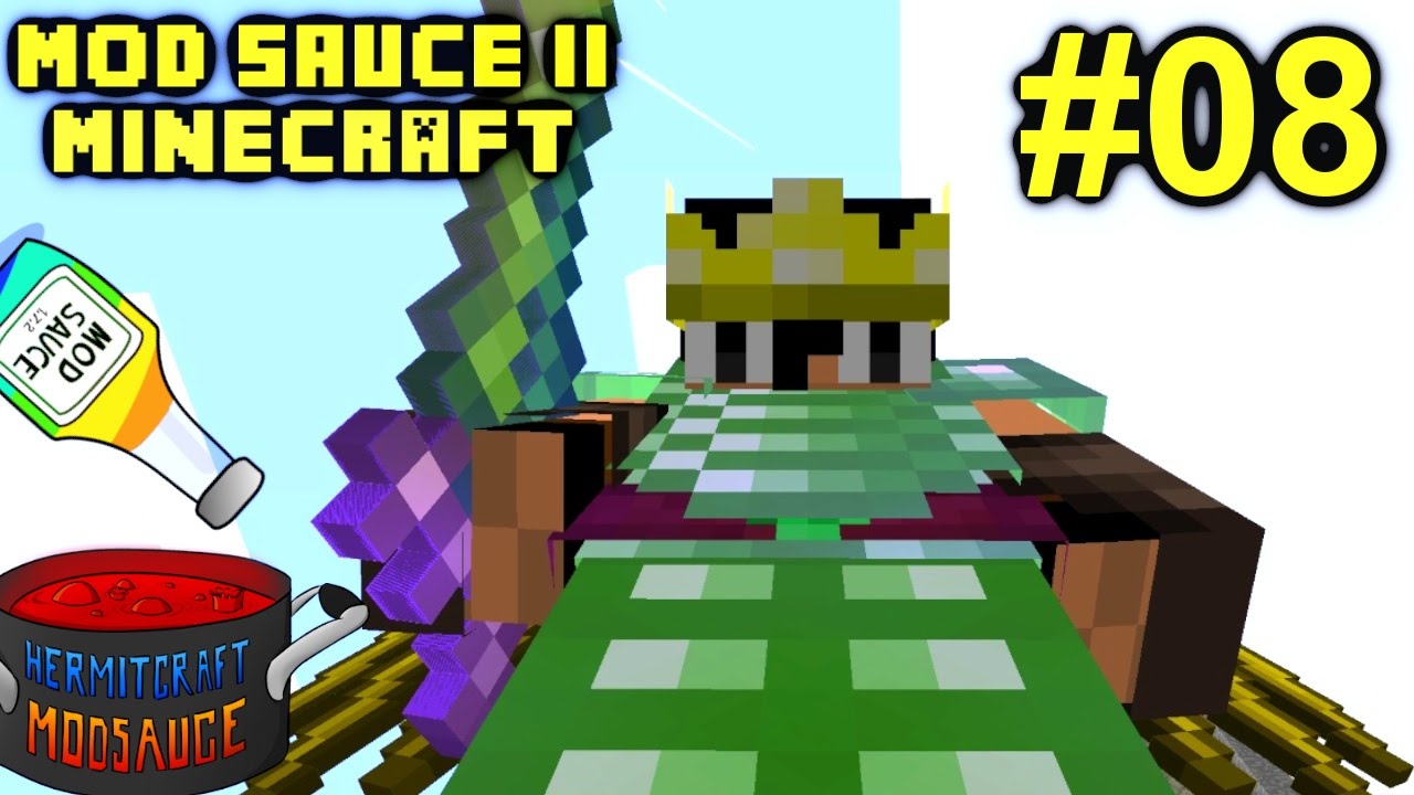 Minecraft Mods - Mod Sauce II Ep. 08 - BEST TOOLS IN GAME !!! ( HermitCraft Modded )