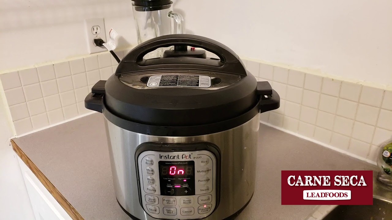 How to make Carne Seca Lead Foods: Electric Slow Cooker (charque, carne salada, tasajo).