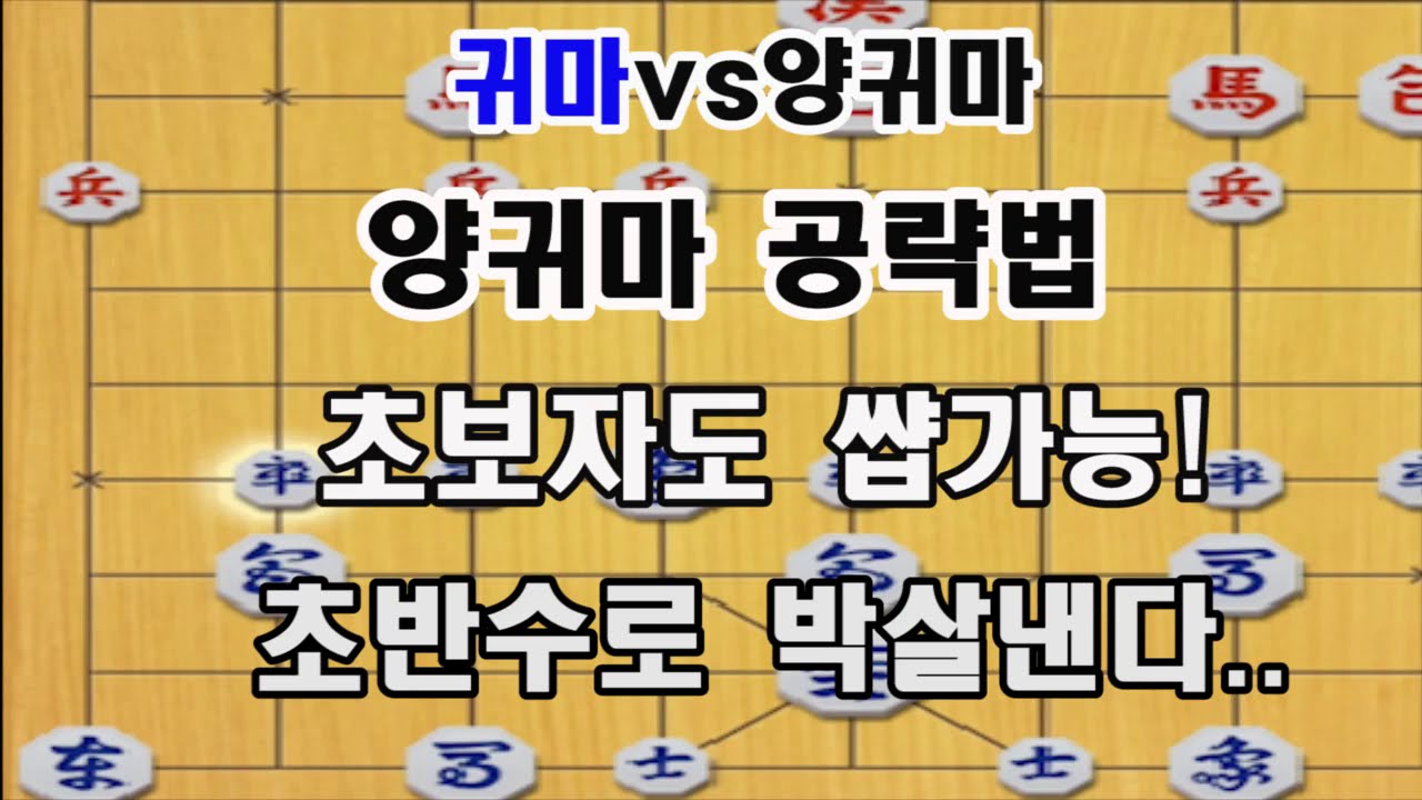 [양귀마공략법] 초보자도 썁가능! 초반수로 박살낸다! (장기)