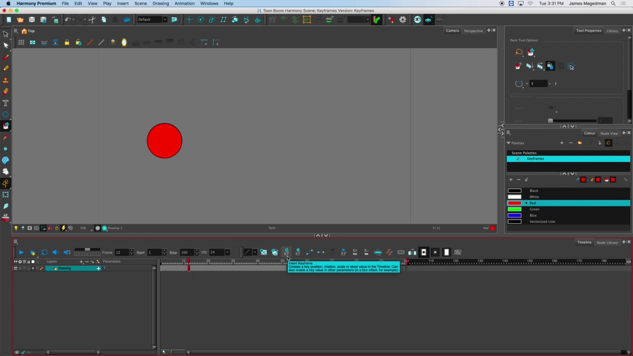 Harmony Keyframes
