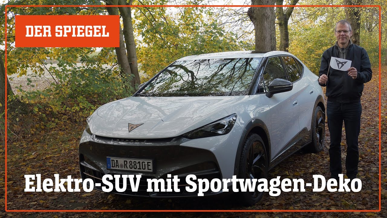 Wir drehen eine Runde: Cupra Tavascan -  Elektro-SUV mit Sportwagen-Deko | DER SPIEGEL