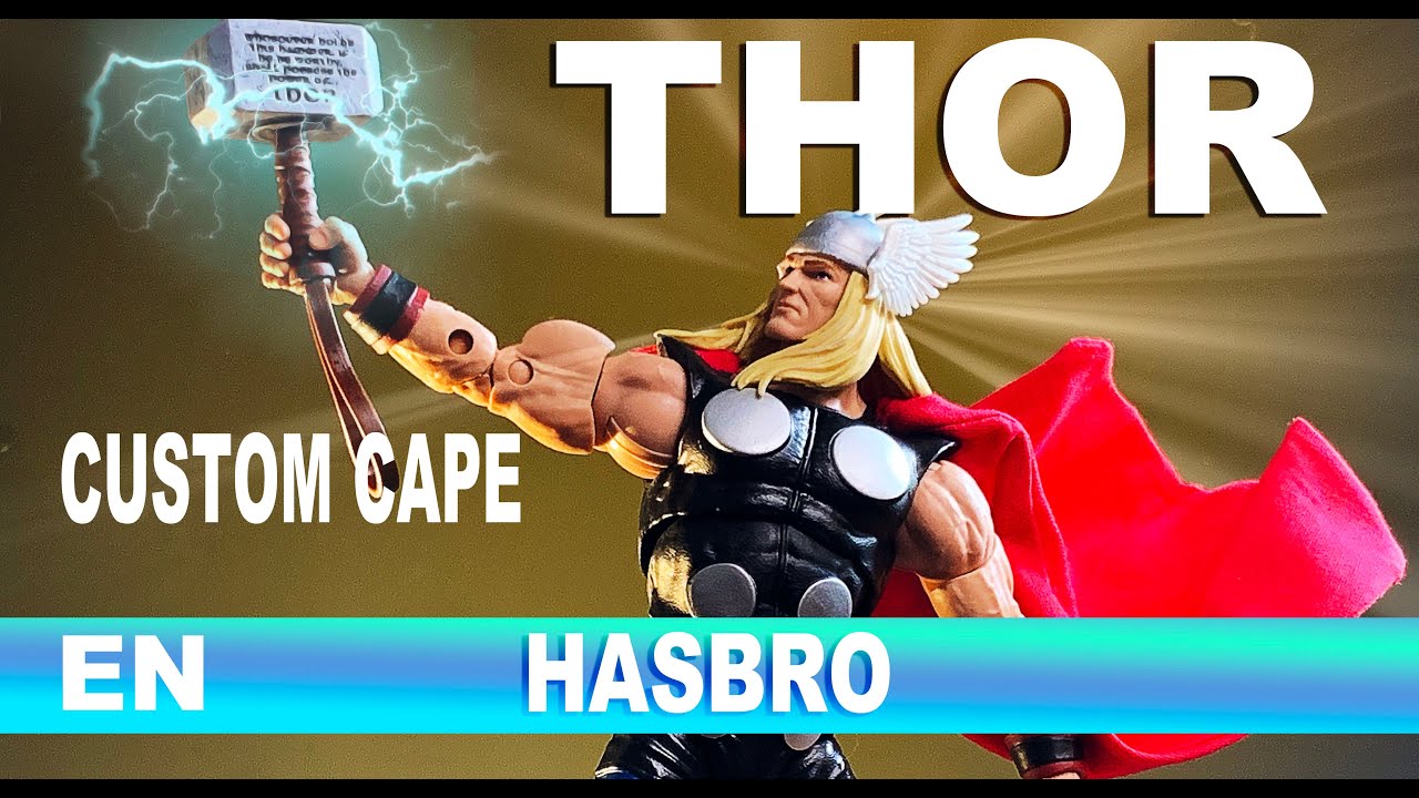 How Customize Thor's Cape HASBRO