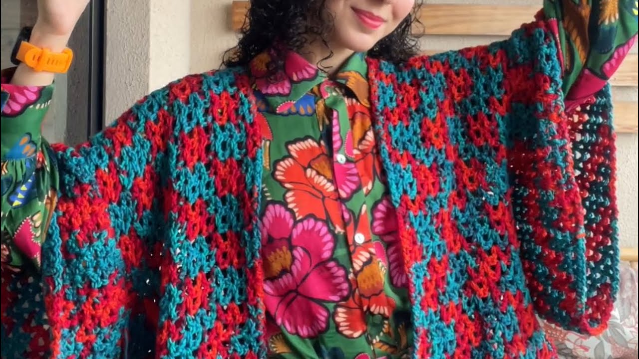 KIMONO BAHAMAS - CROCHÊ
