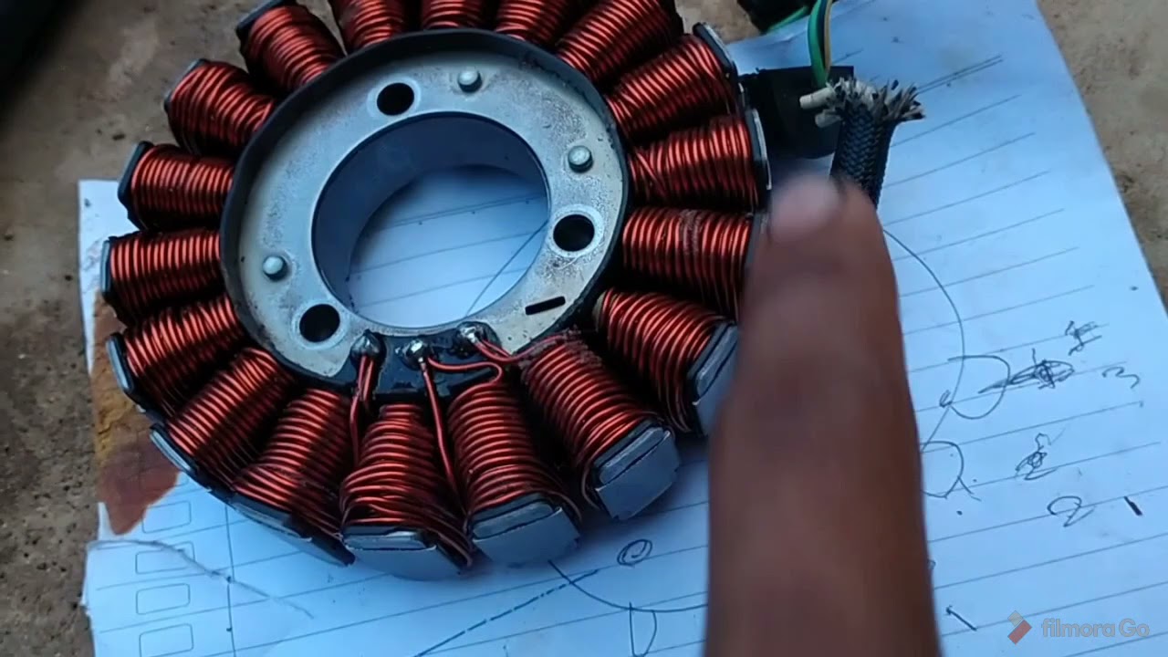 Gulung Ulang Spull Yamaha R25/MT25