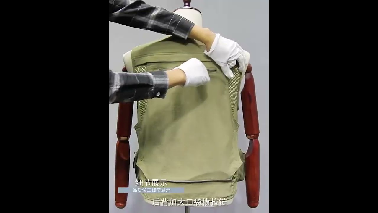 現貨 馬甲 背心外套 工裝馬甲 男士戶外多口袋攝影師馬甲 戶外垂釣背心 工作服 戶外團隊馬甲 薄款透氣馬甲 運動坎肩背心