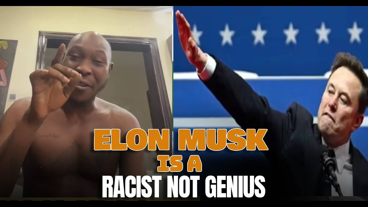 Elon Musk is a rac!st Not a Genius