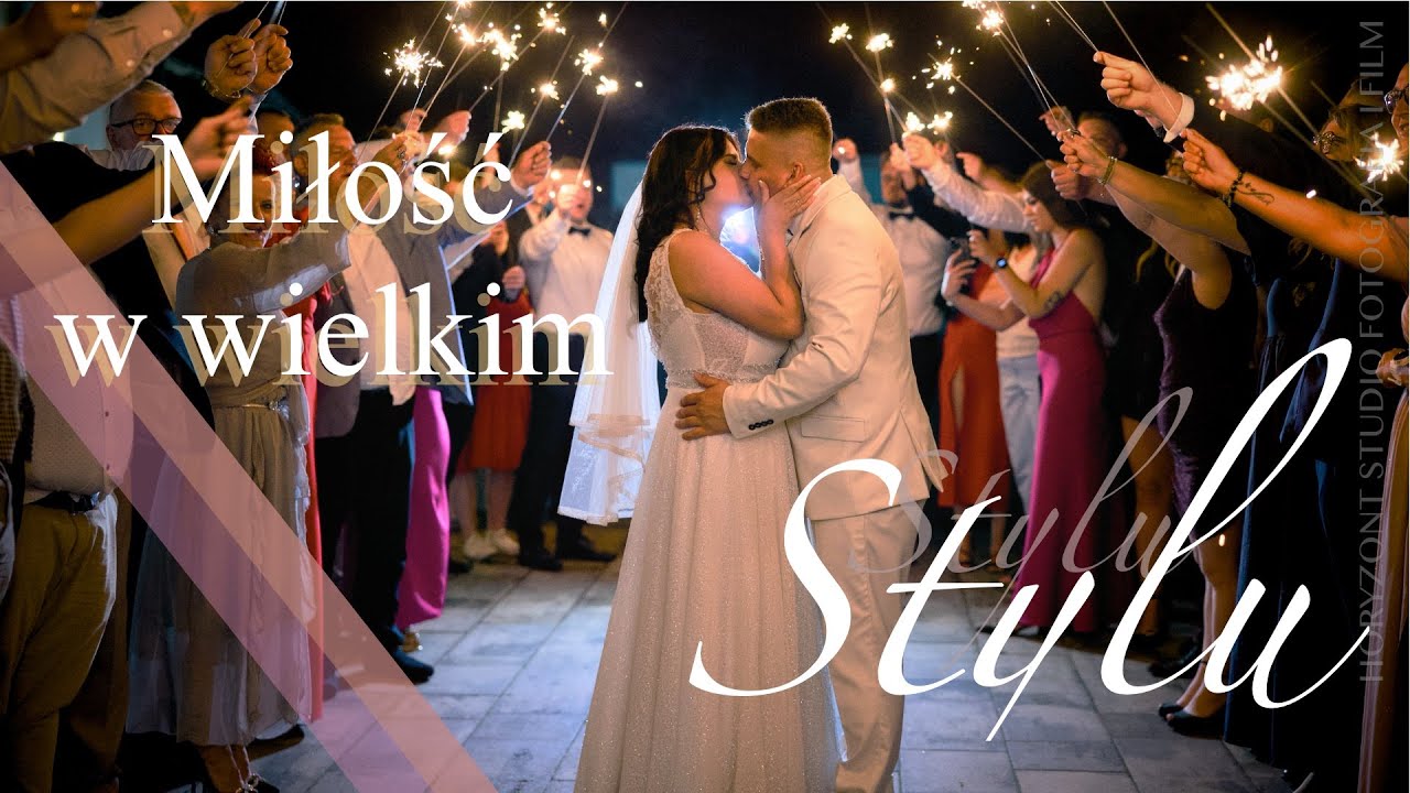 Film Ślubny Sandry i Marka | Miłość w wielkim Stylu | 4K UHD 2160p | Canon R6 II | Wedding Movie