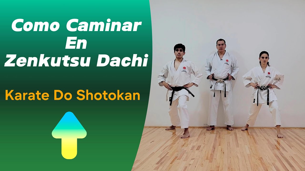 Zenkutsu Dachi, Como caminar? 👊💥✨ Karate Do Shotokan