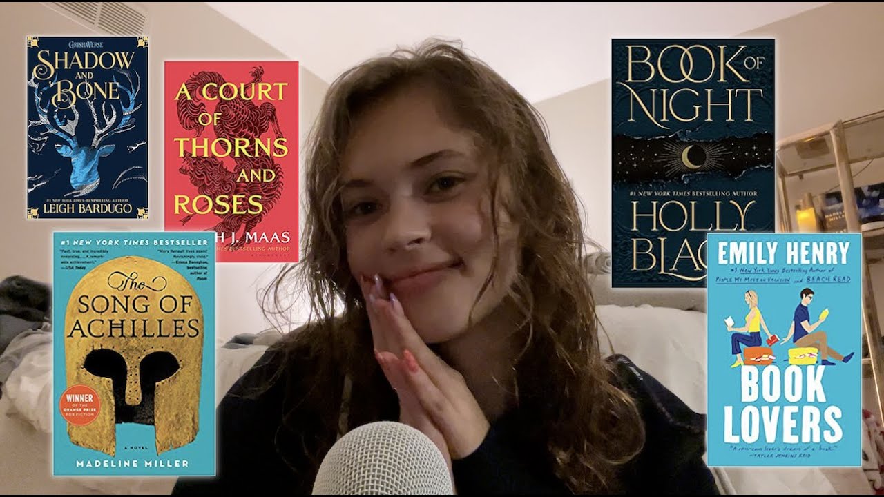 ASMR | My 2023 TBR List (page turning, whispering)