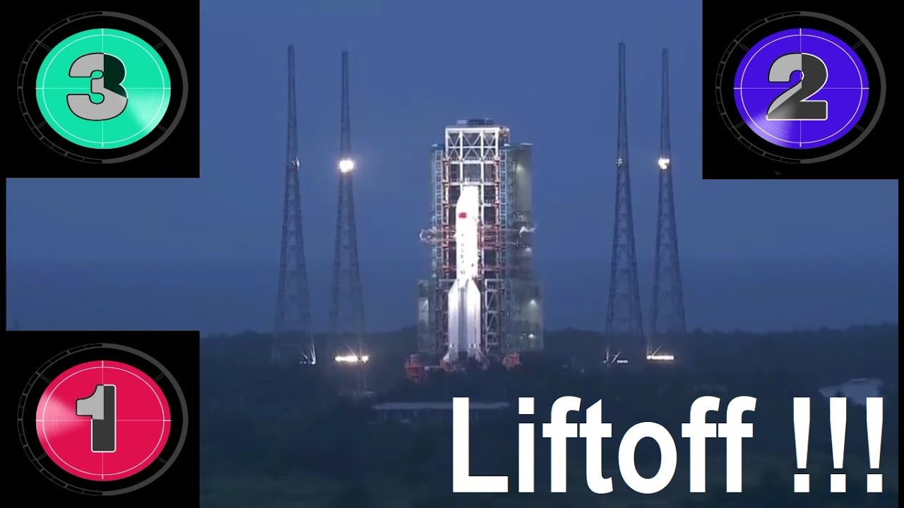 Rocket Launch Countdown Compilation (By Country)