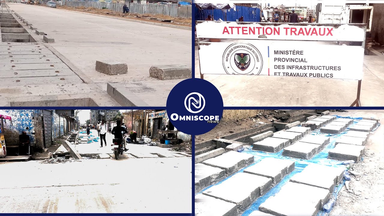 Axe Kigoma–Basankusu : la route passe au béton armé ! Kinshasa en pleine transformation 🚧