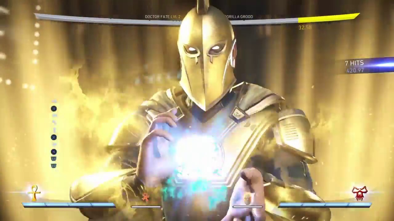 Injustice 2 Doctor Fate Combos